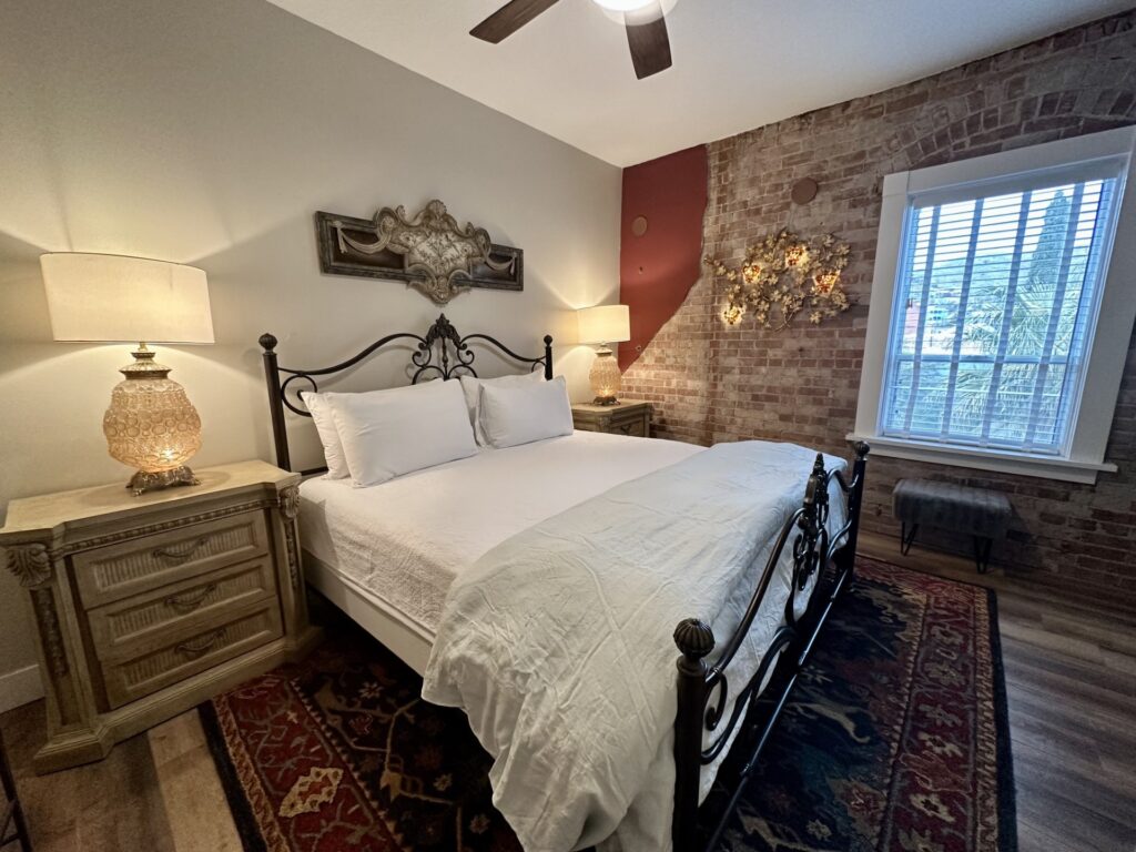 bedroom Bisbee Brownstone Suites