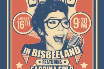 9 pm start time for Elvis in Bisbeeland poster