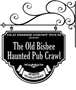 Logo for Old Bisbee Haunted Pub Crawl