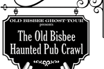 Logo for Old Bisbee Haunted Pub Crawl