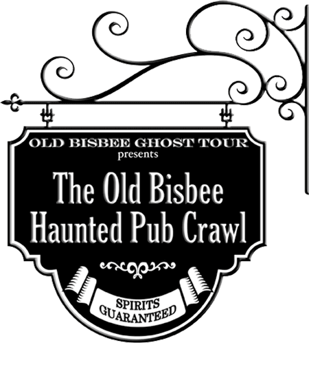 Logo for Old Bisbee Haunted Pub Crawl